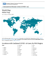 Coronavirus Disease 2019 COVID19 World Map Global Map As of 1200 PM ET April 22 2020