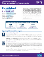 State Immunization Investments Rhode Island