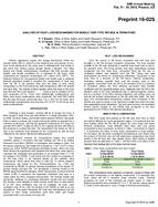 Analysis of Heat Loss Mechanisms for Mobile TentType Refuge Alternatives SME preprint 16025