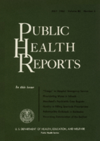 Public Health Reports  v 80  no 5  cover