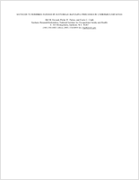Methods to Minimize Injuries in MaterialsHandling and Processes in Underground Mines