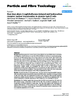 Coal Dust Alters NaphthoflavoneInduced Aryl Hydrocarbon Receptor Nuclear Translocation in Alveolar Type II Cells