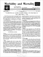 Morbidity and Mortality Weekly Report Vol 2 No 32 week ended August 15 1953