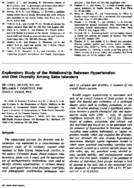 Exploratory study of the relationship between hypertension and diet diversity among Saba Islanders