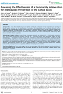 Assessing the Effectiveness of a Community Intervention for Monkeypox Prevention in the Congo Basin