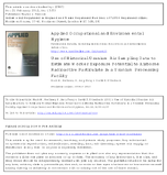 Use of Historical Uranium Air Sampling Data to Estimate Worker Exposure Potential to Airborne Radioactive Particulate in a Uranium Processing Facility