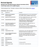 Revised agenda  meeting of the ScientificTechnical Advisory Committee STAC World Trade Center WTC Health Program Wednesday June 21 2023 and Thursday June 22 2023