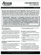 Chlorpyrifos  CAS 2921882