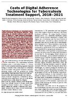 Costs of Digital Adherence Technologies for Tuberculosis Treatment Support 20182021