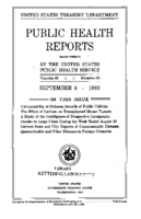 Public Health Reports  v 48  no 36  cover