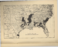 Communicable Disease Center extended malaria control program areas 1946