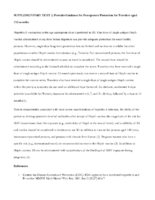 Supplementary Text 2 Provider Guidance for PreExposure Protection Phylaxis for Travelers Aged 12 Months
