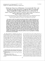 Molecular Detection of Mutations Associated with First and SecondLine Drug Resistance Compared with Conventional Drug Susceptibility Testing of Mycobacterium tuberculosis