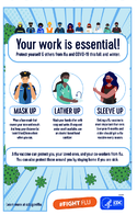 Your Work Is Essential Protect Yourself  Others from Flu and COVID19 This Fall and Winter