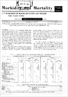 Morbidity and Mortality Weekly Report Vol 12 No 6 for Release February 15 1963