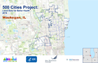 500 Cities Project Local Data for Better Health 2016 Waukegan IL