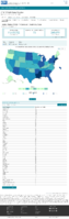 United States COVID19 cases and deaths by state reported to the CDC since January 22 2020 COVID19 death rate in the US reported to the CDC by stateterritory deaths per 100000 November 19 2020