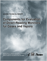 Components for evaluation of directreading monitors for gases and vapors