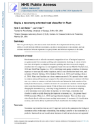 Sepia a taxonomy oriented read classifier in Rust