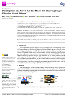Development of a Novel RatTail Model for Studying Finger Vibration Health Effects