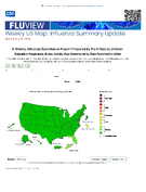FluView Weekly US Map Influenza Summary Update