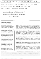 An outbreak of hepatitis A associated with an infected foodhandler