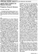 Prospectus research advances