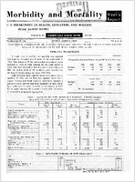 Morbidity and Mortality Weekly Report Vol 13 No 25 for Release June 26 1964