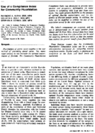 Use of a compliance index for community fluoridation