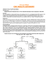 Rifampinpenicillinresistant strain of RB51 Brucella contracted from consumption of raw milk
