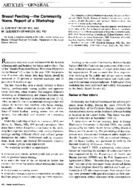 Breast FeedingThe Community Norm Report Of A Workshop