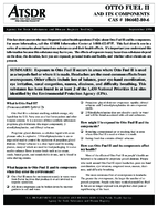 ToxFAQs for Otto Fuel II and its components  CAS 106602806