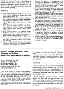 Blood pressure and heart rate changes in children when they read aloud in school