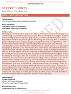 Safety Counts Good Evidence  Risk Reduction