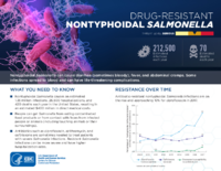 CDCs 2019 Antibiotic Resistance Threats Report Drugresistant nontyphoidalSalmonella