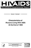 Characteristics of Persons Living With AIDS At the End of 1999
