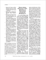 Dihydrofolate Reductase I164L Mutation in Plasmodium falciparum Madagascar