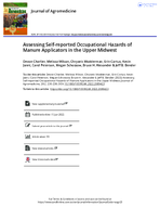 Assessing SelfReported Occupational Hazards of Manure Applicators in the Upper Midwest