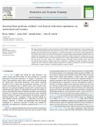 Learning from Graduate Students NonFormal Evaluation Experiences in UniversityBased Centers