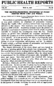 Public health reports  v 33 no 22 MAY 31 1918