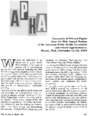 Alpha Conference Report 1968 A Special Issue