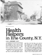Health helpers in Erie County NY