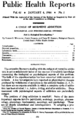 Public health reports  v 61 no 1 January 4 1946
