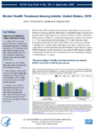 Mental health treatment among adults  United States 2019