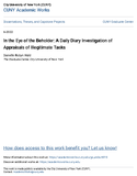 In the eye of the beholder a daily diary investigation of appraisals of illegitimate tasks