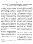 Role of Polychlorinated Biphenyl Exposure in the Progression of Neoplasia