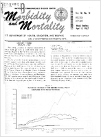 Morbidity and Mortality Weekly Report Vol 16 No 14 week ending April 8 1967