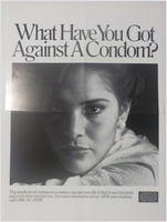 What have you got against a condom