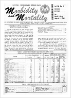 Morbidity and Mortality Weekly Report Vol 18 No 31 week ending August 2 1969