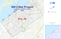 500 Cities Project Local Data for Better Health 2014 Erie PA